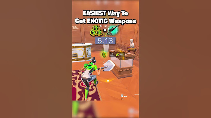 EASIEST Way To Get EXOTIC Weapons 🤯