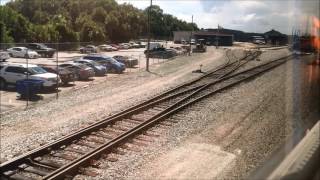On Board Amtrak Auto Train 52 8/29/16: Coupling the Halves