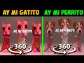 360° VR Ay mi Gatito Miau Miau vs Ay mi Perrito Guau, Guau