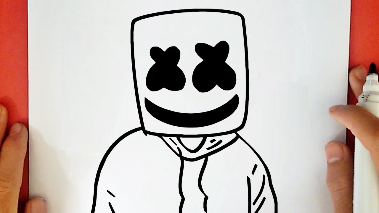 COMO DESENHAR O MARSHMELLO YouTube