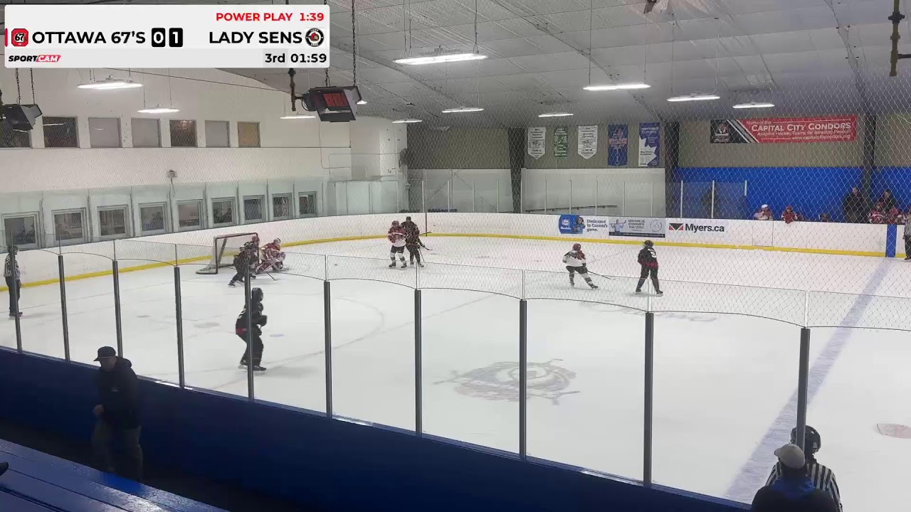 Girls U15 AA 67's Live Stream - Ottawa 67's vs. Ottawa Lady Sens