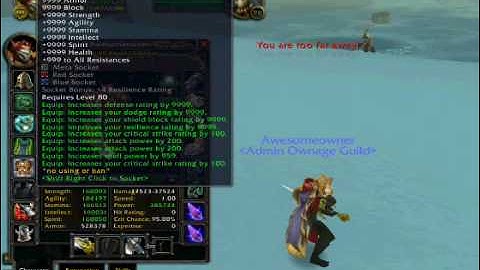 GM wow server WOTLK 3.0.3 READ DESCRIPTION