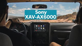 Sony XAVAX6000 digital multimedia receiver | Crutchfield