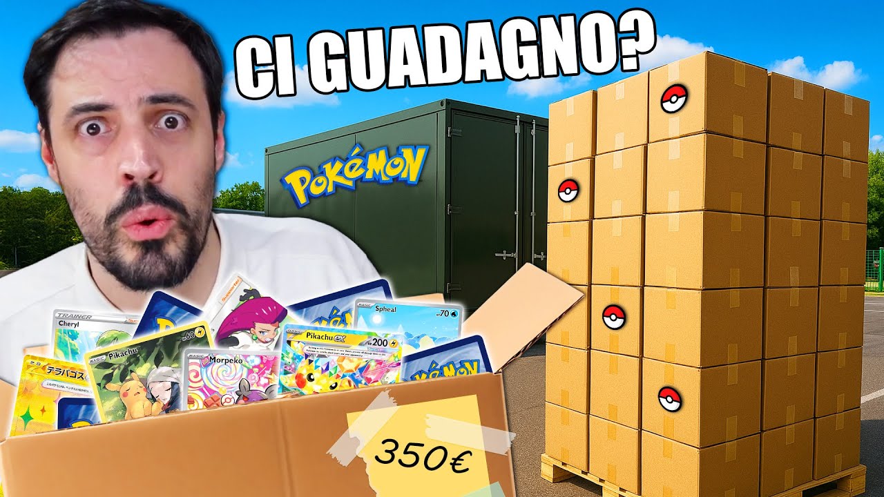 Ho Comprato Tante Carte Pokémon DI VALORE dall’AMERICA... ma CONVIENE ...