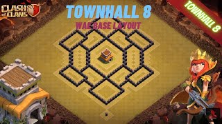 Best Townhall 8 War Base Layout 2023 With Link Th8 War Base Link
