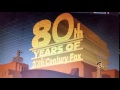 20th Century Fox 80 Years Logo 20th Century Fox 80 Years Logo