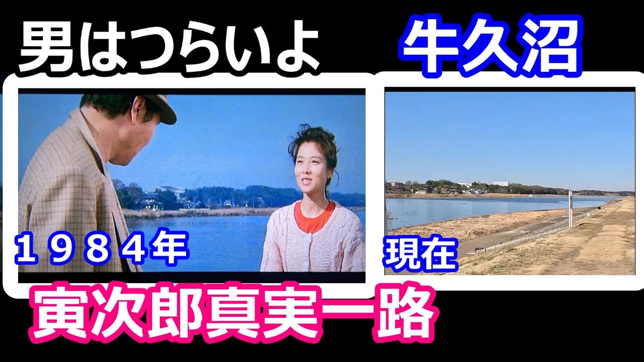 【男はつらいよ】【茨城県牛久沼】【大原麗子】【寅次郎真実一路】【ロケ地】【昭和59年】【映画】 YouTube 【男はつらいよ】【茨城県牛久沼】【大原麗子】【寅次郎真実一路】【ロケ地】【昭和59年】【映画】 YouTube