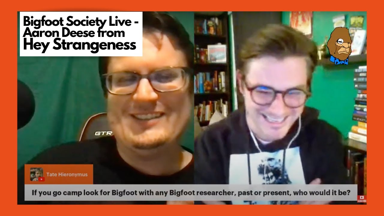 Bigfoot Society Live: Aaron Deese from Hey Strangeness