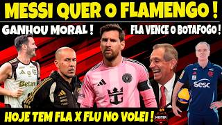 LIONEL MESSI WANTS FLAMENGO! NATIONAL TEAM ROUNDUP! FLABASQUETE BEATS BOTAFOGO! FLA VS FLU IS TODAY! screenshot 1