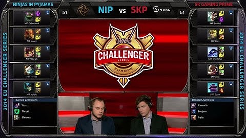 Ninjas in Pyjamas vs SK Gaming Prime | Game 3 Semi Finals S4 EU CS #2 Summer 2014 Playoffs