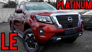 NISSAN FRONTIER PLATINUM LE 2023 roja DISPONIBLE