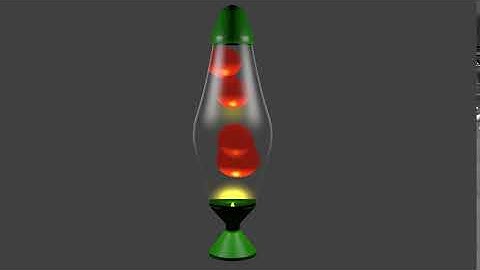Blender3d lava lamp animation