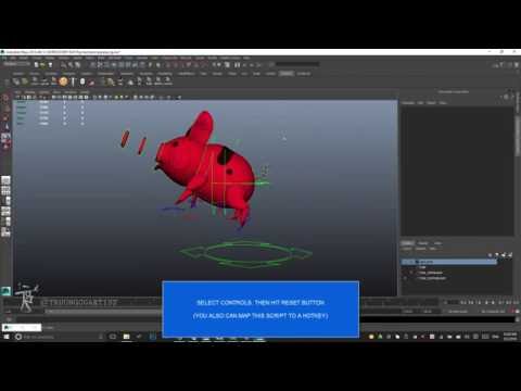 Reset Pose Script (Maya)