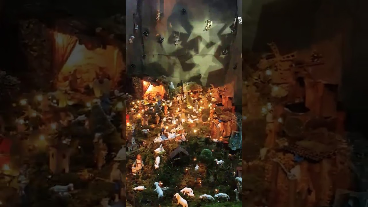 Italian Christmas Decorations Nativity Scene Or Presepe Youtube