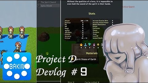 Implementing Crafting System || Project DeprHaven: RPG Developer Bakin Devlog 9
