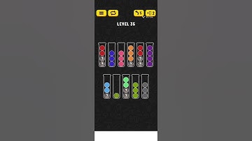 Did you know.... Ball Sort Level 35 | Tips and Tricks