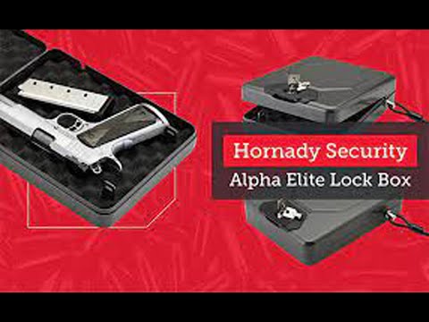 How To Safely Store Your Gun In A Car - Hornady Alpha Elite