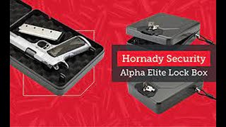 How To Safely Store Your Gun In A Car - Hornady Alpha Elite