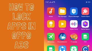 How to Lock Apps in oppo A3S screenshot 4