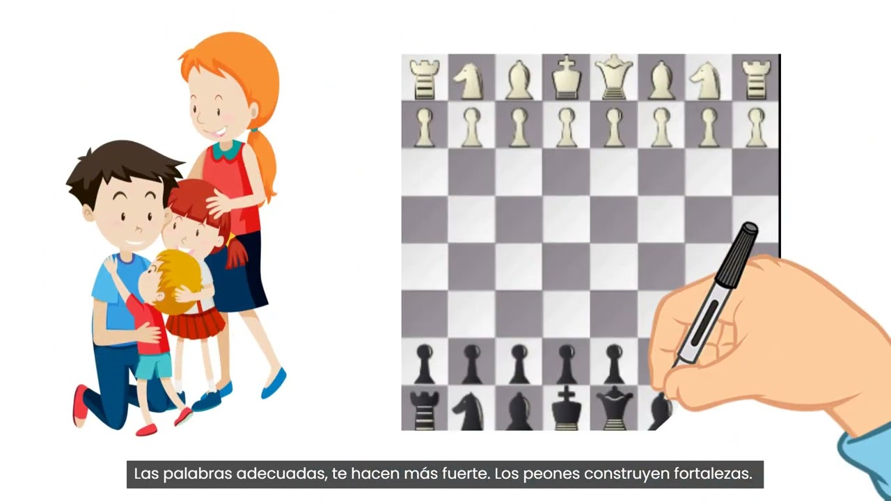 Los peones son como las palabras. #ajedrezaciegas #ajedrez