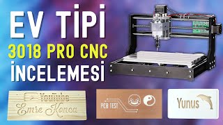 Affordable CNC 3018 PRO Review (even PCB engraving)