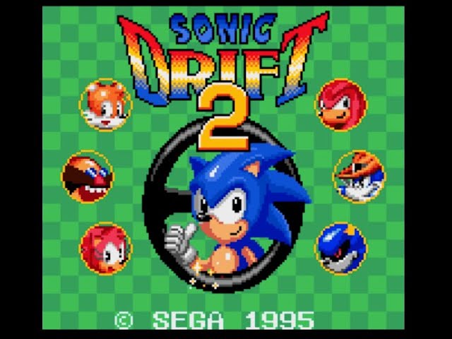 Sonic Drift 2 Sega Game Gear Video Game - Gandorion Games