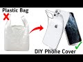 How to make phone cover making at home with Plastic Carry Bag