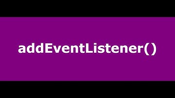 addEventListener() Function in JavaScript [ WEB DEVELOPERS MUST KNOW THIS ] || Best ★★★