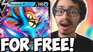 Who Needs Lugia VSTAR When You Have Omastar V! Put Archeops in Play For FREE! PTCGL