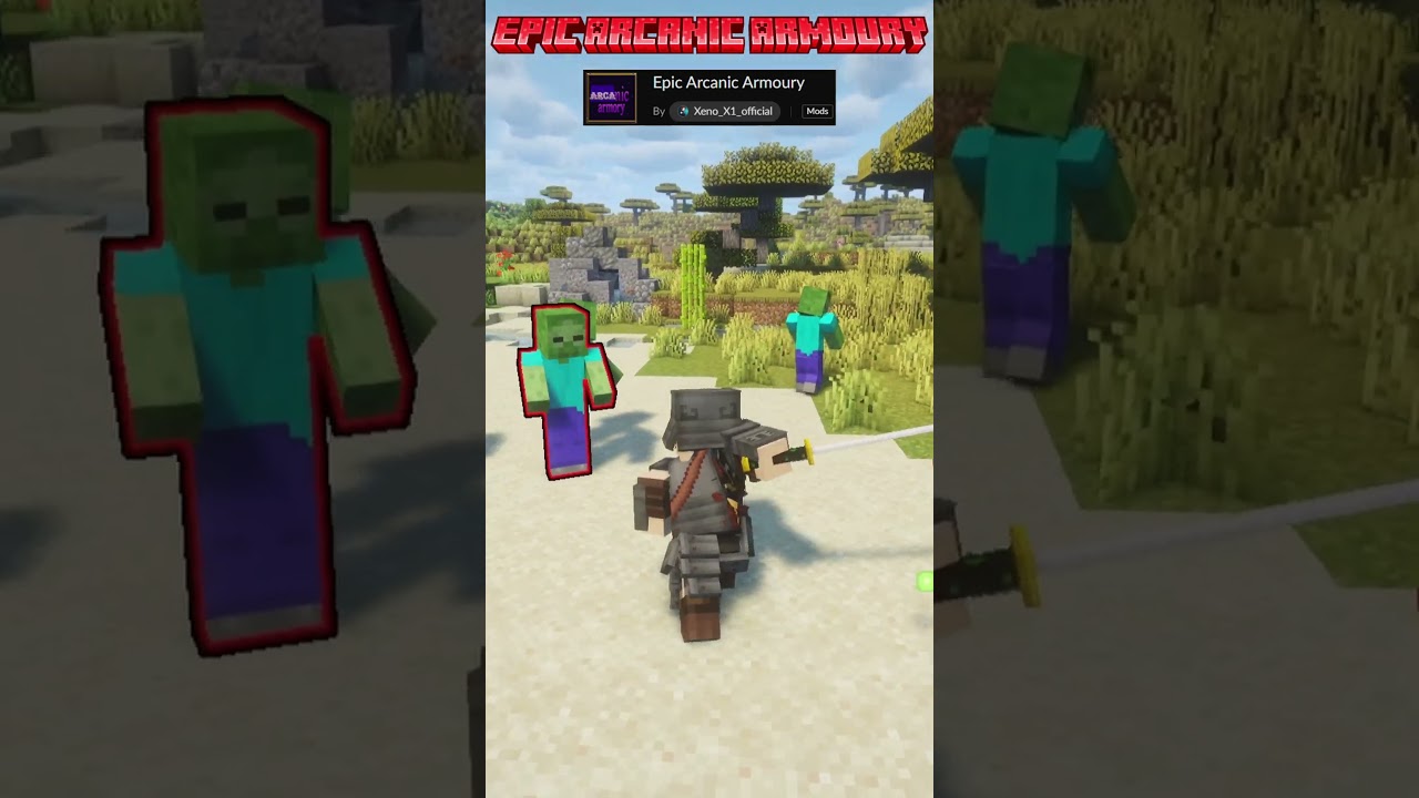 Minecraft всё ещё обновляет моды на эпические бои! #3 