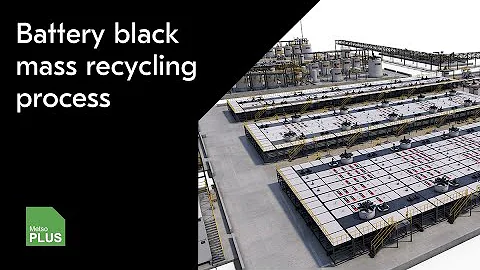 Metso Battery black mass recycling process