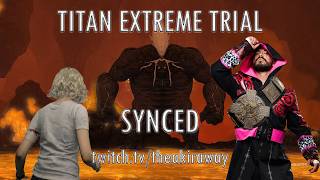 FFXIV's Titan Extreme Synced vs AKIRA || First Time Ever