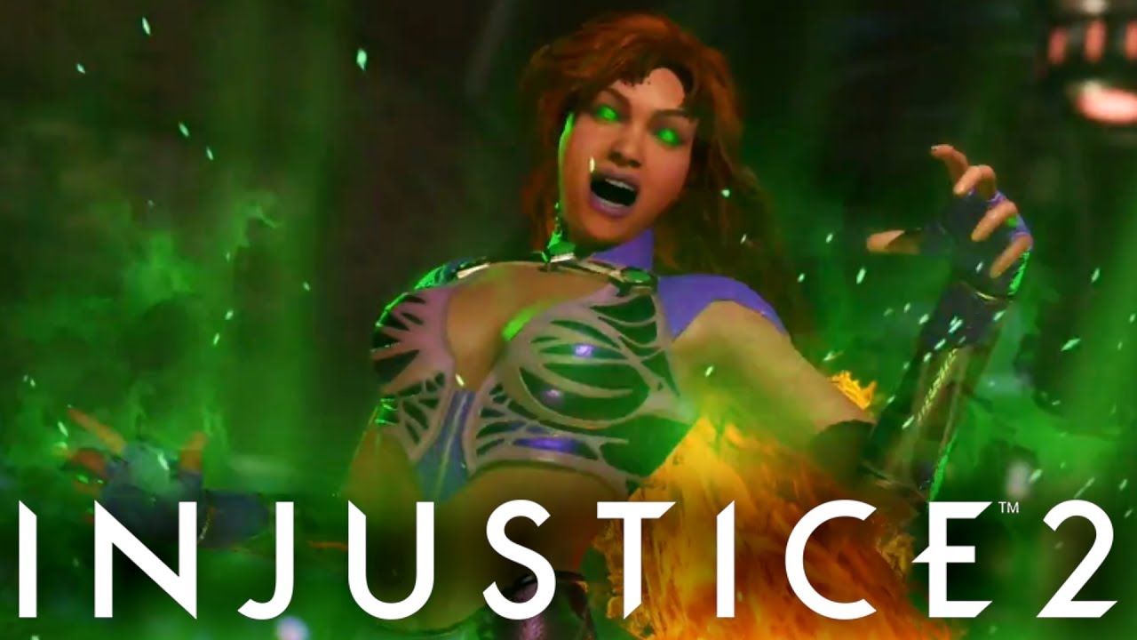 INJUSTICE 2: STARFIRE SUPER MOVE + VICTORY POSE [1080p 60FPS]