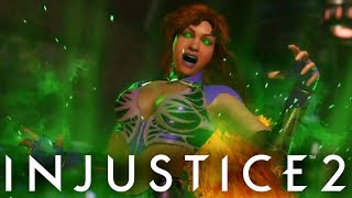 Injustice 2 Starfire Super Move Victory Pose 1080P 60Fps