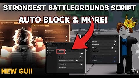 THE STRONGEST BATTLEGROUNDS SCRIPT | AUTO COMBO , KEYLESS , DIRECT LINK IN DESCRIPTION