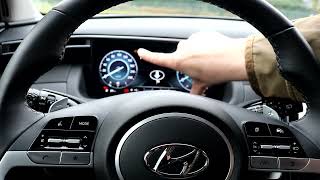 Hyundai Tucson Lenkrad und Cockpit Bedienung