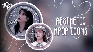 🍰₊˚.༄ ೃ - // aesthetic kpop icons | xoxoxantzu