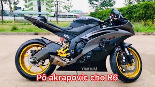 R6 chỉ có akrapovic là cây pô phù hợp nhất?!