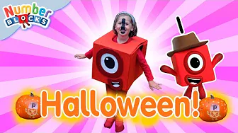 DISFRAZ de HALLOWEEN con Numberblock UNO 🟥 | Manualidades para niños - DIY | Numberblocks
