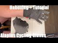 Alaplus Running Gloves, Anti-slip Cycling Gloves Touch Screen Lightweight unboxing and instructions