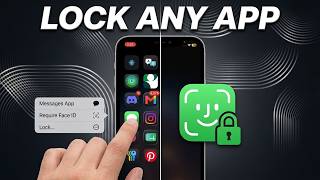 How to Lock and Hide Apps with FaceID in iOS 18 (Quick Guide) screenshot 3