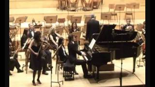 Mendelssohn Double Concerto for Violin, Piano and String Orchestra in D minor. I mouv.(extraits)