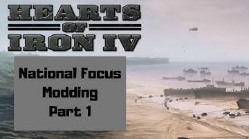 HOI4 National Focus Tree Modding