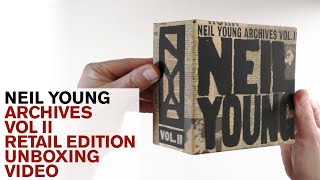 Neil Young \/ Archives Vol II 1972-1976 RETAIL edition unboxing video