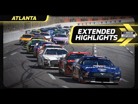 Wild final lap decides the spring winner at Atlanta | Cup Series Extended Highlights