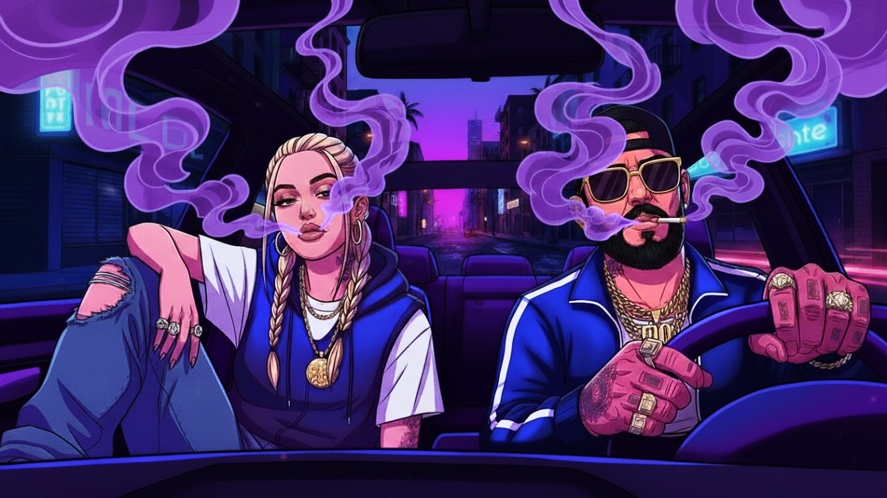 Fading Lights & Smoke — 420 OG Chill Rap | Bluesy Hip-Hop • Stoner Drive