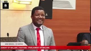 Malawian musician and newly elected Member of Parliament Skeffa Chimoto's speach