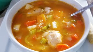 How to make CALDO DE POLLO CON ARROZ  / MEXICAN STYLE CHICKEN SOUP WITH RICE ❤