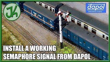 Install a Working Semaphore Signal from Dapol