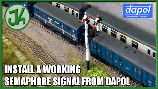 Install a Working Semaphore Signal from Dapol